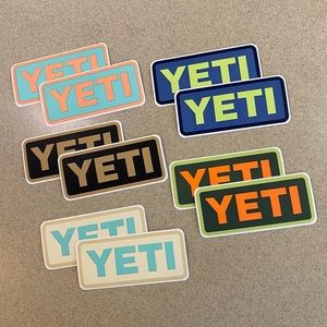 YETI stickers
